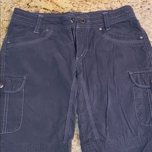 Women’s khaki hiking shorts